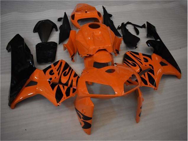 Cheap 2005-2006 Orange Black Honda CBR600RR Motorbike Fairing Canada