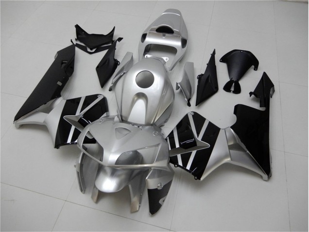 Cheap 2005-2006 Silver Black Honda CBR600RR Motor Bike Fairings Canada Cheap 2005-2006 Silver Black Honda CBR600RR Motor Bike Fairings Canada
