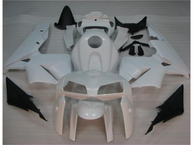 Cheap 2005-2006 White Honda CBR600RR Bike Fairing Kit Canada Cheap 2005-2006 White Honda CBR600RR Bike Fairing Kit Canada