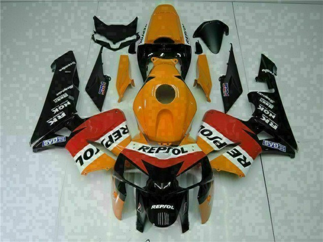 Cheap 2005-2006 Orange Black Repsol Honda CBR600RR Motorbike Fairing Canada Cheap 2005-2006 Orange Black Repsol Honda CBR600RR Motorbike Fairing Canada