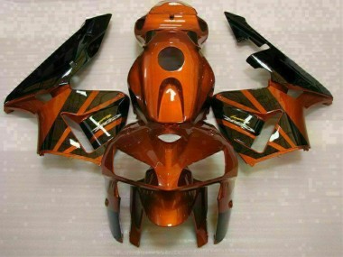 Cheap 2005-2006 Orange Black Honda CBR600RR Bike Fairings Canada