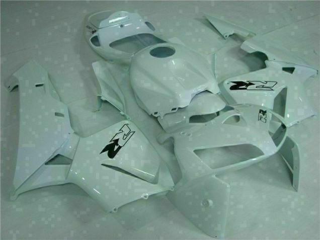 Cheap 2005-2006 White Honda CBR600RR Replacement Motorcycle Fairings Canada Cheap 2005-2006 White Honda CBR600RR Replacement Motorcycle Fairings Canada
