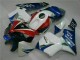 Cheap 2005-2006 White Blue Honda CBR600RR Moto Fairings Canada