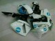Cheap 2005-2006 White Blue Honda CBR600RR Motorcyle Fairings Canada Cheap 2005-2006 White Blue Honda CBR600RR Motorcyle Fairings Canada