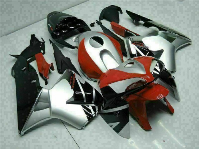Cheap 2005-2006 Black Silver Red Honda CBR600RR Motorcycle Fairings Canada Cheap 2005-2006 Black Silver Red Honda CBR600RR Motorcycle Fairings Canada
