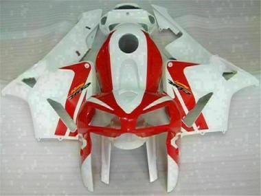 Cheap 2005-2006 Red White Honda CBR600RR Motor Fairings Canada