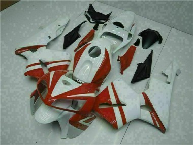 Cheap 2005-2006 White Red Honda CBR600RR Motorcycle Fairings Canada