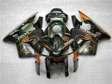 Cheap 2005-2006 Black Orange BACARDI Honda CBR600RR Motorcycle Fairing Canada