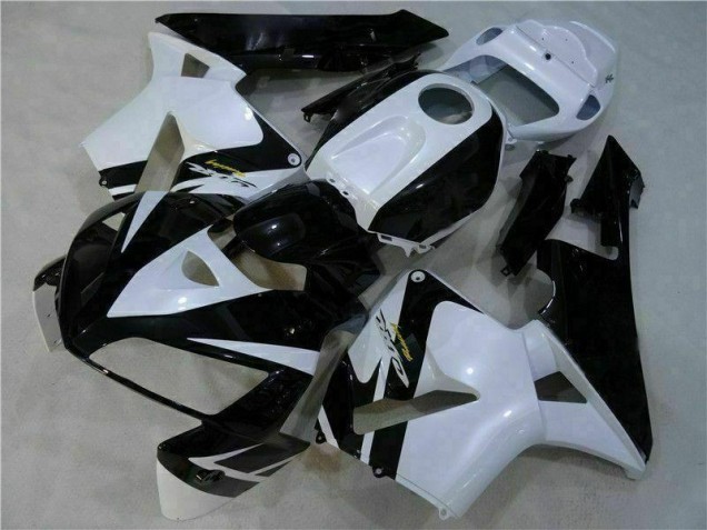 Cheap 2005-2006 White Black Honda CBR600RR Motorbike Fairing Canada