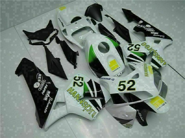Cheap 2005-2006 White Yellow Green 52 Honda CBR600RR Motorcycle Bodywork Canada Cheap 2005-2006 White Yellow Green 52 Honda CBR600RR Motorcycle Bodywork Canada