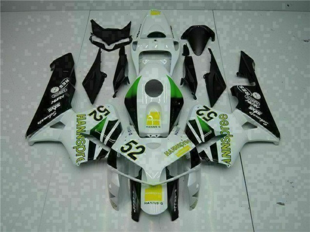 Cheap 2005-2006 White Yellow Green 52 Honda CBR600RR Motorcycle Bodywork Canada Cheap 2005-2006 White Yellow Green 52 Honda CBR600RR Motorcycle Bodywork Canada