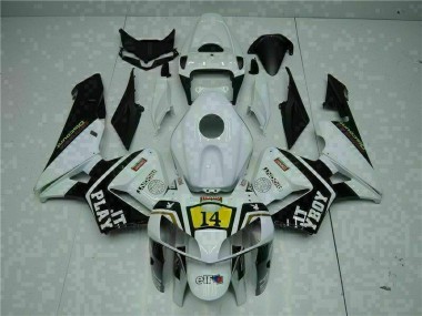 Cheap 2005-2006 White Playboy 14 Honda CBR600RR Motorcycle Replacement Fairings Canada