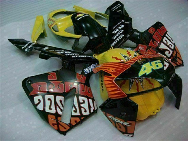 Cheap 2005-2006 Black Red Yellow 46 Honda CBR600RR Motorcycle Fairing Canada Cheap 2005-2006 Black Red Yellow 46 Honda CBR600RR Motorcycle Fairing Canada