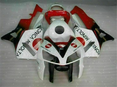 Cheap 2005-2006 White Honda CBR600RR Motorcycle Fairing Kits Canada