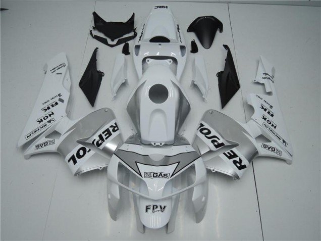 Cheap 2005-2006 White Silver Black Repsol Honda CBR600RR Motorbike Fairing Canada Cheap 2005-2006 White Silver Black Repsol Honda CBR600RR Motorbike Fairing Canada