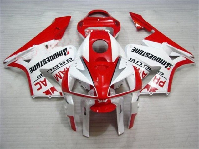 Cheap 2005-2006 Red White Honda CBR600RR Bike Fairings Canada Cheap 2005-2006 Red White Honda CBR600RR Bike Fairings Canada