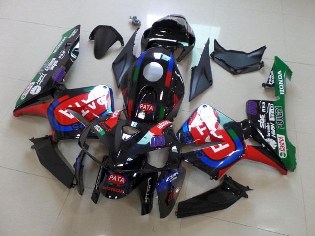Cheap 2005-2006 Black Red Pata Honda CBR600RR Motorbike Fairings Canada Cheap 2005-2006 Black Red Pata Honda CBR600RR Motorbike Fairings Canada