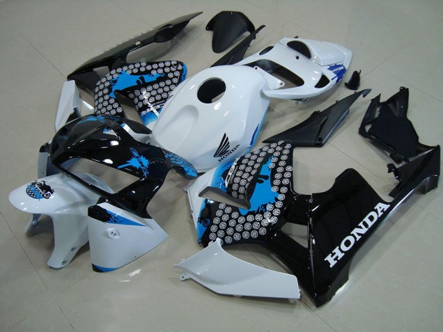Cheap 2005-2006 Matte Black with Red Sticker Honda CBR600RR Motorcyle Fairings Canada