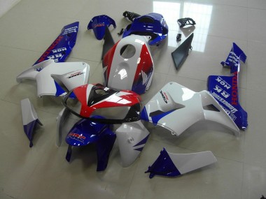 Cheap 2005-2006 White Blue Red HRC Honda CBR600RR Motorcycle Fairing Canada