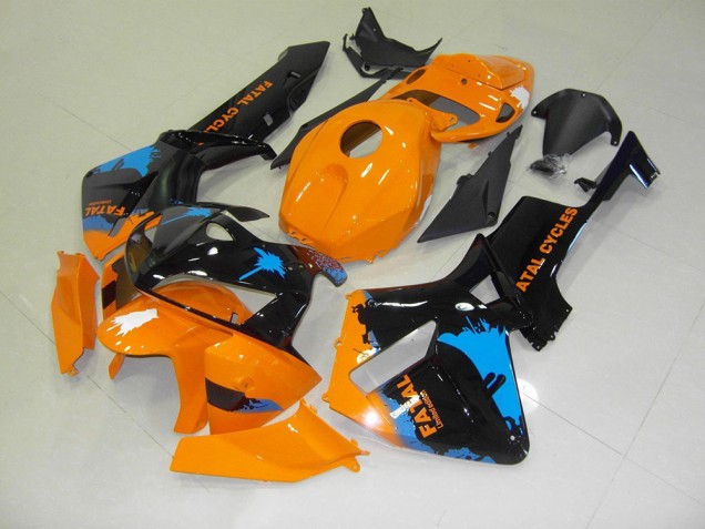Cheap 2005-2006 Orange Black Honda CBR600RR Motor Bike Fairings Canada Cheap 2005-2006 Orange Black Honda CBR600RR Motor Bike Fairings Canada