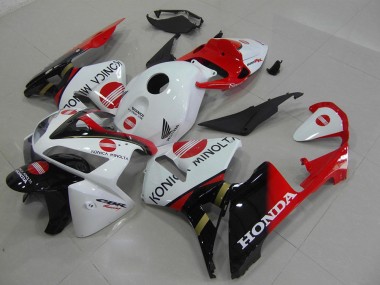 Cheap 2005-2006 Red Konica Honda CBR600RR Motorbike Fairing Kits Canada