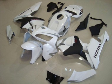 Cheap 2005-2006 Pearl White Matte Black Honda CBR600RR Motorcycle Fairing Canada