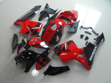 Cheap 2005-2006 Red Black Honda CBR600RR Motorbike Fairing Canada