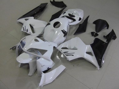 Cheap 2005-2006 White with Special Decals Honda CBR600RR Motorcylce Fairings Canada