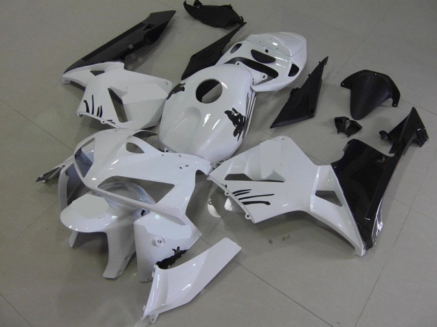 Cheap 2005-2006 White with Special Decals Honda CBR600RR Motorcylce Fairings Canada Cheap 2005-2006 White with Special Decals Honda CBR600RR Motorcylce Fairings Canada