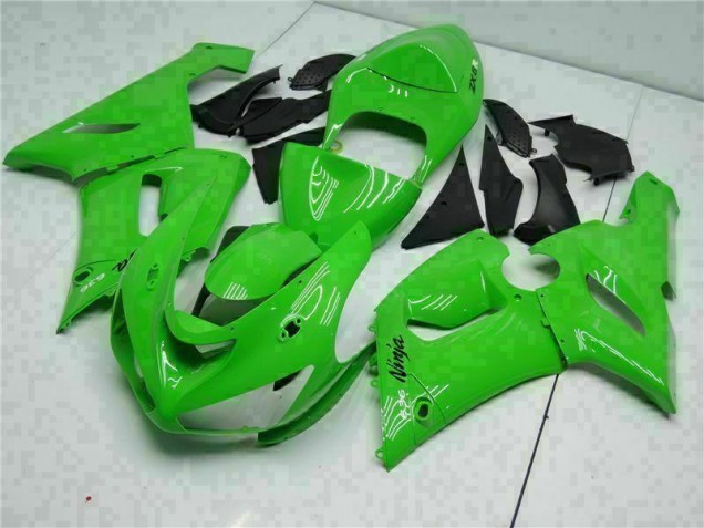 Cheap 2005-2006 Green Kawasaki ZX6R Motorcycle Replacement Fairings Canada Cheap 2005-2006 Green Kawasaki ZX6R Motorcycle Replacement Fairings Canada