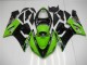 Cheap 2005-2006 Green Kawasaki ZX6R Motorcycle Fairings Kit Canada