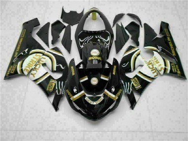 Cheap 2005-2006 Black Kawasaki ZX6R Motorcylce Fairings Canada