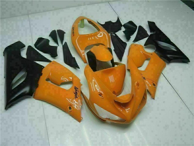 Cheap 2005-2006 Orange Kawasaki ZX6R Bike Fairing Canada Cheap 2005-2006 Orange Kawasaki ZX6R Bike Fairing Canada