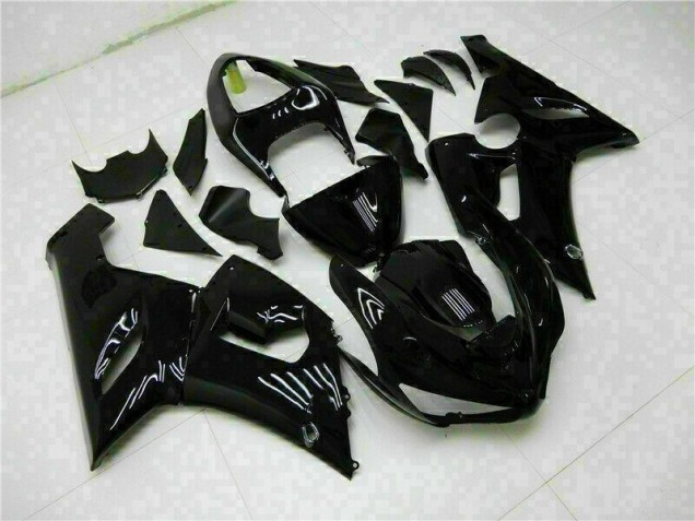 Cheap 2005-2006 Glossy Black Kawasaki ZX6R Motor Fairings Canada Cheap 2005-2006 Glossy Black Kawasaki ZX6R Motor Fairings Canada