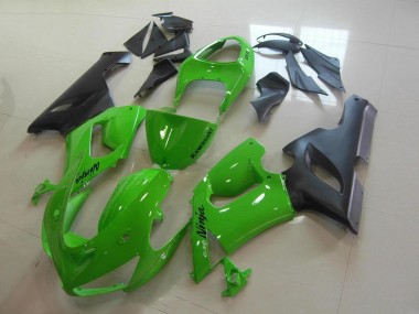 Cheap 2005-2006 Green Kawasaki ZX6R Motorcycle Replacement Fairings & Bodywork Canada