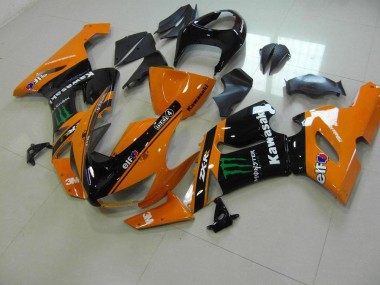 Cheap 2005-2006 Orange Monster Kawasaki ZX6R Bike Fairing Canada