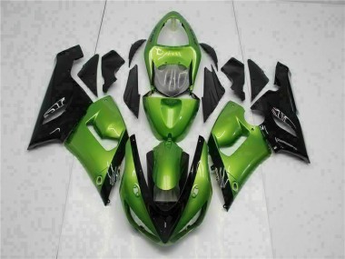 Cheap 2005-2006 Green Kawasaki ZX6R Motorcycle Bodywork Canada