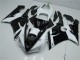 Cheap 2005-2006 Black White Kawasaki ZX6R Moto Fairings Canada Cheap 2005-2006 Black White Kawasaki ZX6R Moto Fairings Canada