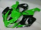 Cheap 2005-2006 Green White Black Kawasaki ZX6R Motorcyle Fairings Canada Cheap 2005-2006 Green White Black Kawasaki ZX6R Motorcyle Fairings Canada