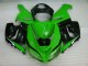Cheap 2005-2006 Green White Black Kawasaki ZX6R Motorcyle Fairings Canada Cheap 2005-2006 Green White Black Kawasaki ZX6R Motorcyle Fairings Canada