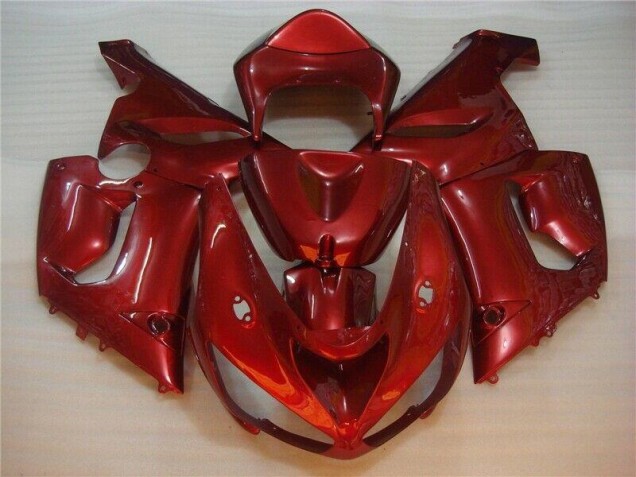 Cheap 2005-2006 Red Kawasaki ZX6R Bike Fairing Canada