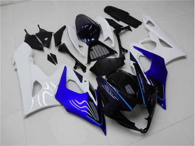 Cheap 2005-2006 Blue White Suzuki GSXR 1000 Motorcycle Fairing Kits Canada Cheap 2005-2006 Blue White Suzuki GSXR 1000 Motorcycle Fairing Kits Canada