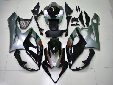 Cheap 2005-2006 Black Silver Suzuki GSXR 1000 Motorcycle Fairing Kit Canada