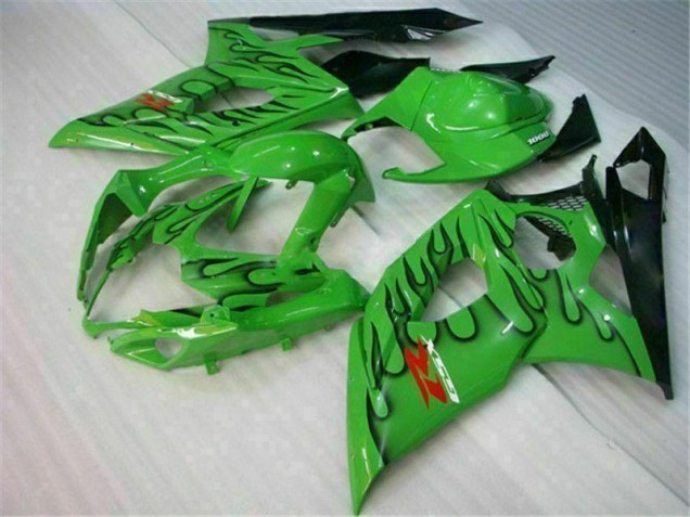Cheap 2005-2006 Green Suzuki GSXR 1000 Motorcycle Fairing Canada Cheap 2005-2006 Green Suzuki GSXR 1000 Motorcycle Fairing Canada