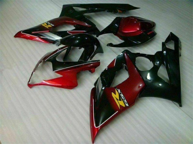 Cheap 2005-2006 Red Black Suzuki GSXR 1000 Bike Fairing Kit Canada Cheap 2005-2006 Red Black Suzuki GSXR 1000 Bike Fairing Kit Canada