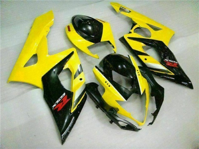 Cheap 2005-2006 Yellow Black Suzuki GSXR 1000 Motorcycle Fairings Kits Canada Cheap 2005-2006 Yellow Black Suzuki GSXR 1000 Motorcycle Fairings Kits Canada