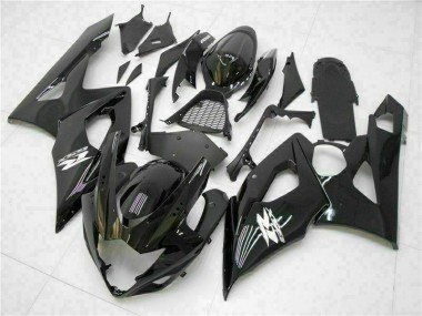 Cheap 2005-2006 Glossy Black Suzuki GSXR 1000 Motor Fairings Canada