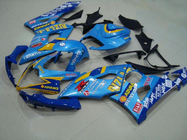 Cheap 2005-2006 Light Blue Rizzla Suzuki GSXR 1000 Motor Bike Fairings Canada Cheap 2005-2006 Light Blue Rizzla Suzuki GSXR 1000 Motor Bike Fairings Canada