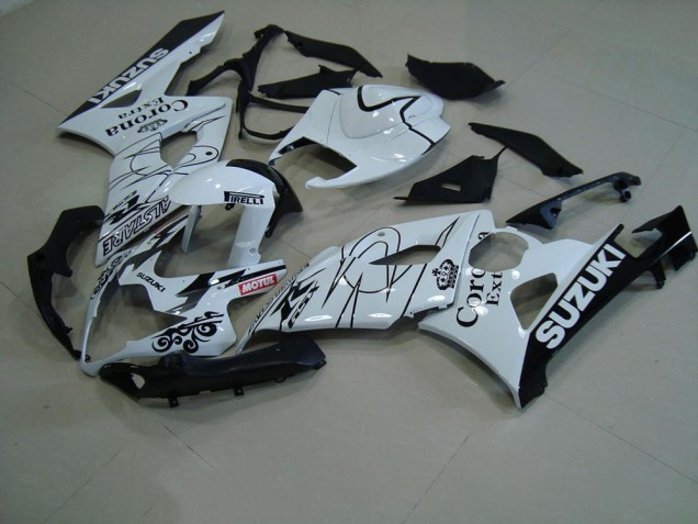 Cheap 2005-2006 White Corona Suzuki GSXR 1000 Motorcycle Replacement Fairings Canada Cheap 2005-2006 White Corona Suzuki GSXR 1000 Motorcycle Replacement Fairings Canada