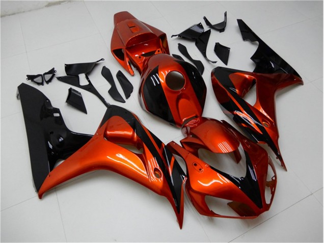 Cheap 2006-2007 Orange Black Honda CBR1000RR Motorcycle Fairings Kit Canada Cheap 2006-2007 Orange Black Honda CBR1000RR Motorcycle Fairings Kit Canada